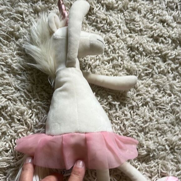 Jellycat Dancing Darcey Unicorn Stuffed Animal, Medium, 13 inches - Picture 10 of 12
